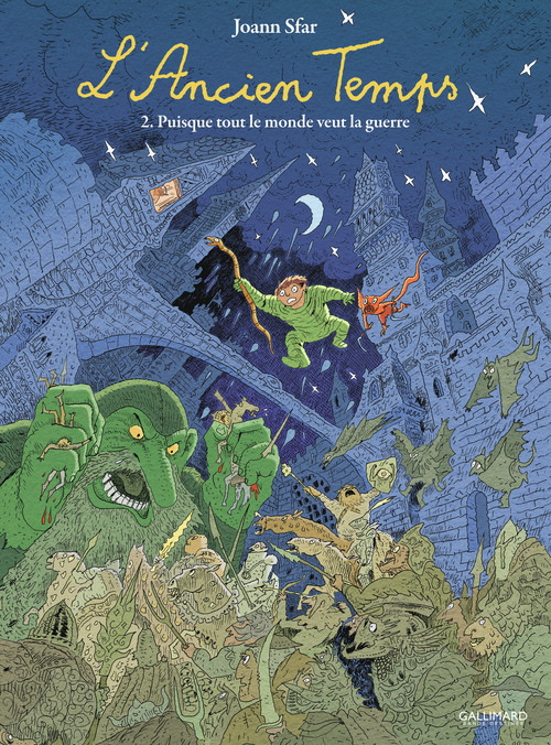 Couverture ebook de L'Ancien Temps (Tome 2) - Puisque tout le monde veut la guerre, de Joann Sfar