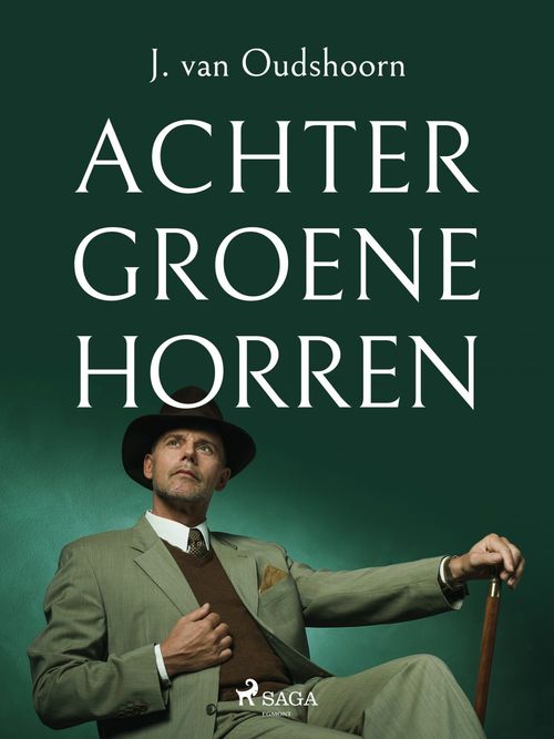 Couverture ebook de Achter groene horren, de J.  Van Oudshoorn