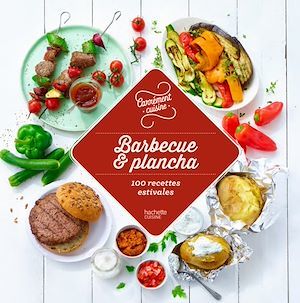 Couverture ebook de Barbecue et plancha 100 recettes estivales, de Collectif