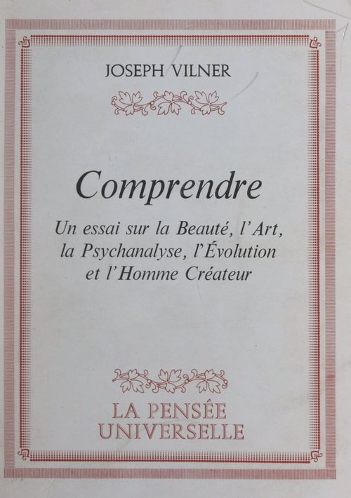 ebook cover of Comprendre..., by Joseph Vilner