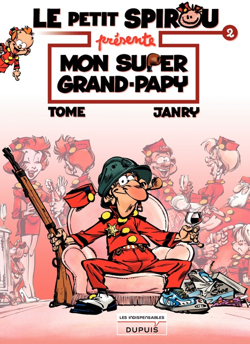 ebook cover of Le Petit Spirou présente... - Tome 2 - Mon super grand papy, by Janry, Tome
