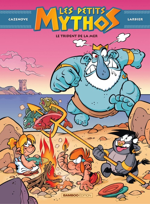 ebook cover of Les Petits Mythos - Tome 16 - Le trident de la mer, by Christophe Cazenove