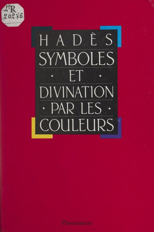 ebook cover of Symboles et divination par les couleurs, by Hades
