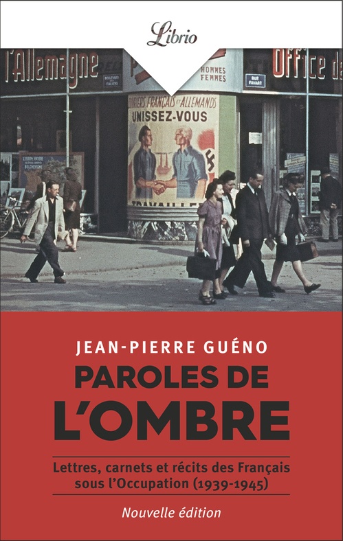 Couverture ebook de Paroles de l'ombre, de Jean-Pierre Guéno