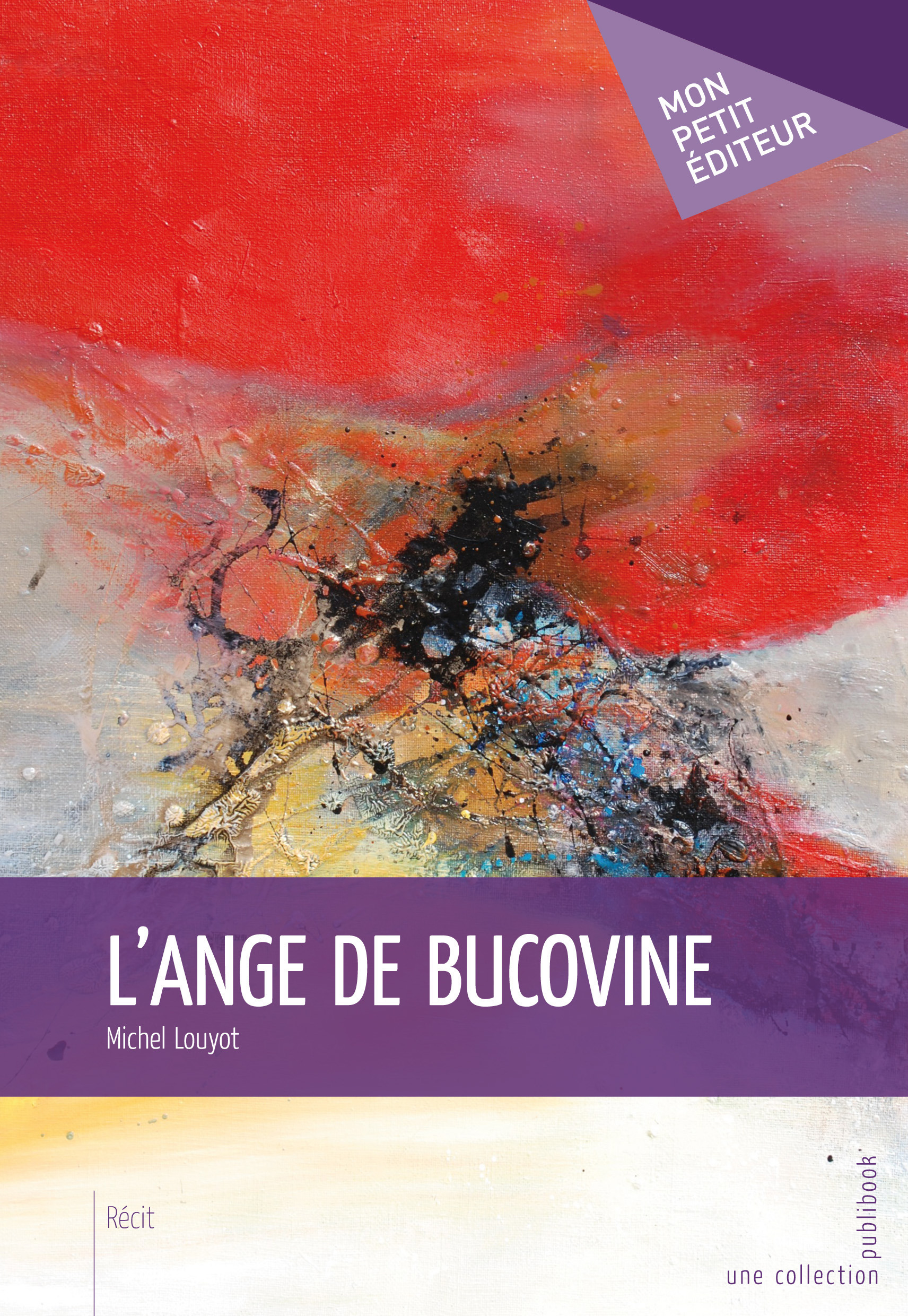 ebook cover of L'Ange de Bucovine, by Michel Louyot