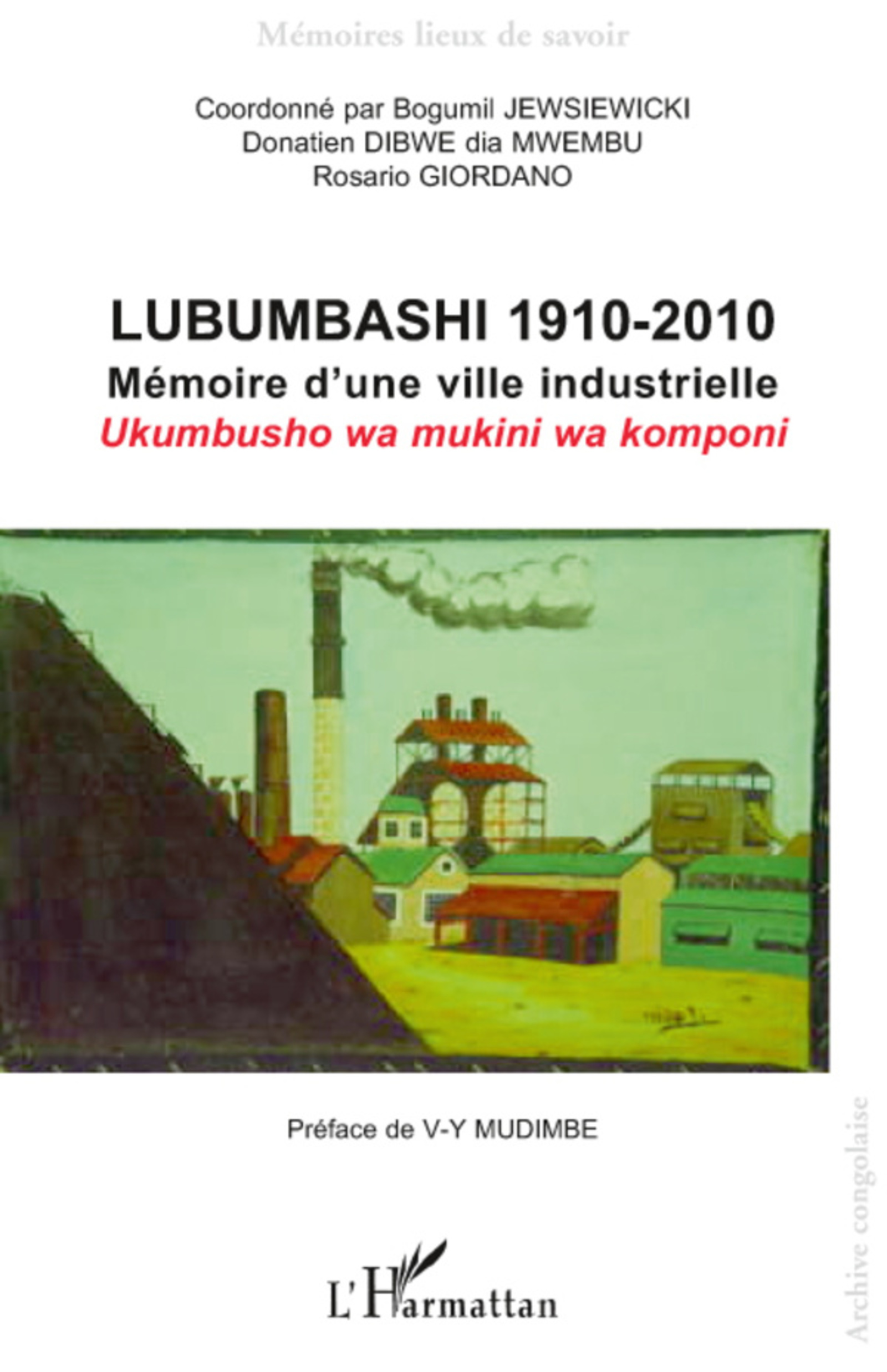 ebook cover of Lubumbashi 1910-2010, by Collectif
