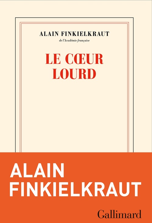 Couverture ebook de Le coeur lourd, de Alain Finkielkraut