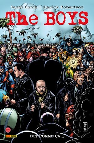 ebook cover of The Boys T03, by Garth Ennis, Darick Robertson