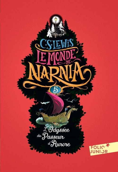 Couverture ebook de Le Monde de Narnia (Tome 5) - L'Odyssée du Passeur d'Aurore, de Clive Staples Lewis