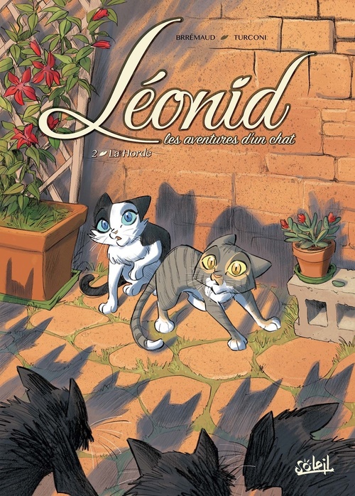 ebook cover of Léonid, les Aventures d'un chat T02 - La Horde, by Frédéric Brémaud