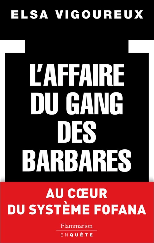 ebook cover of L'Affaire du gang des barbares, by Elsa Vigoureux