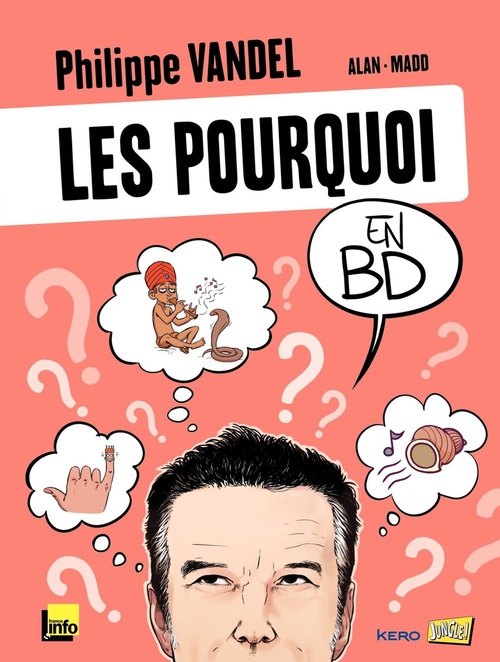 Couverture ebook de Les Pourquoi en BD - Tome 1, de Allan, Mad, Philippe Vandel