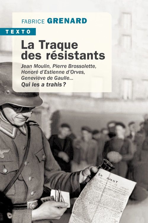 ebook cover of La traque des Résistants, by Fabrice Grenard