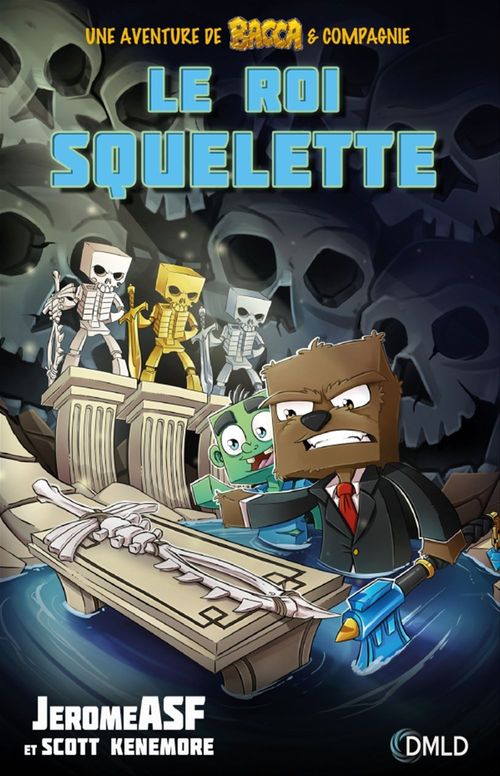 ebook cover of Le roi squelette, by Jérôme ASF