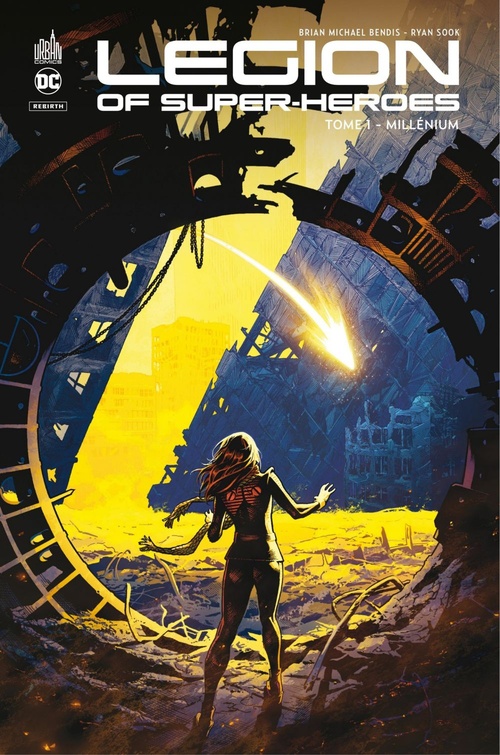 ebook cover of Legion of Super-Heroes - Tome 1 - Millénium, by Brian Michael Bendis
