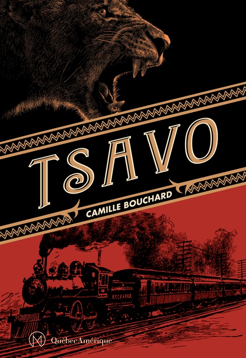 Couverture ebook de Tsavo, de Camille Bouchard