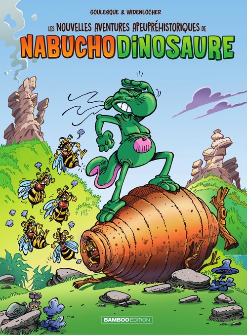 ebook cover of Les nouvelles aventures apeuprehistoriques de Nabuchodinosaure - Tome 2, by Patrick Goulesque