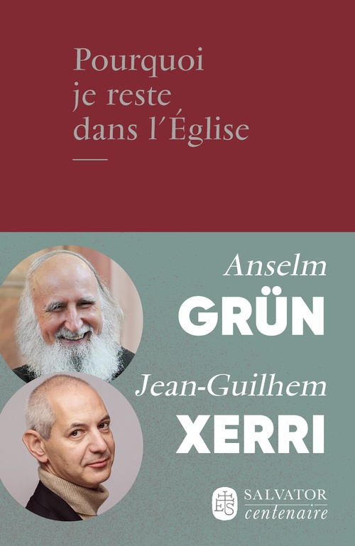 ebook cover of Pourquoi je reste dans l'Église, by Anselm Grün, Jean-Guilhem Xerri