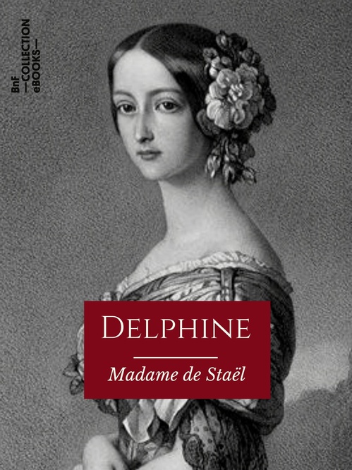 ebook cover of Delphine, by Madame de Staël
