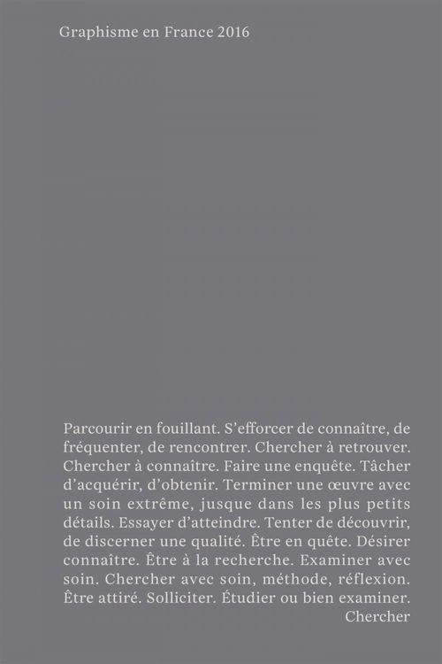 ebook cover of Graphisme en France 2016, by Collectif