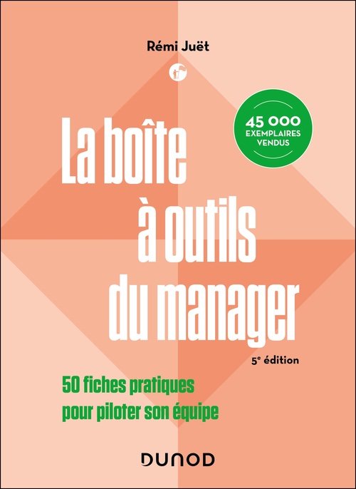 ebook cover of La boîte à outils du manager - 5e éd., by Rémi Juët