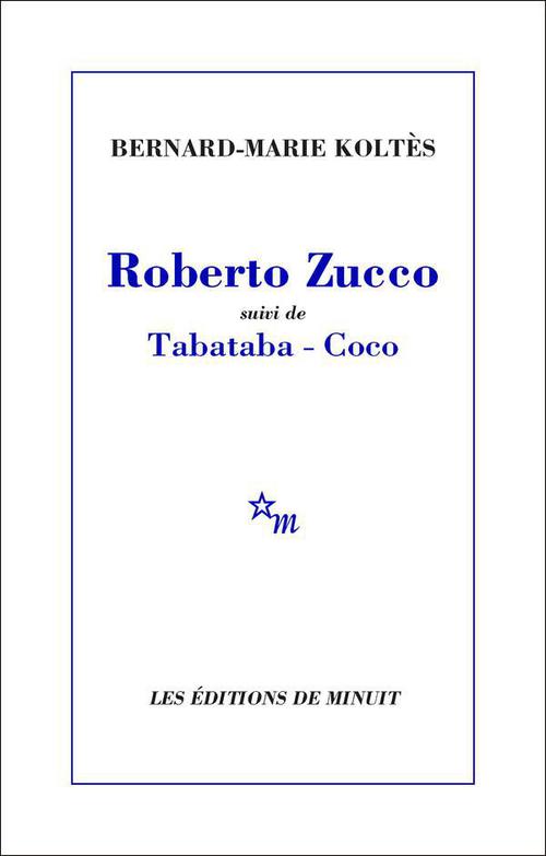 ebook cover of Roberto Zucco, suivi de Tabataba - Coco, by Bernard-Marie Koltès