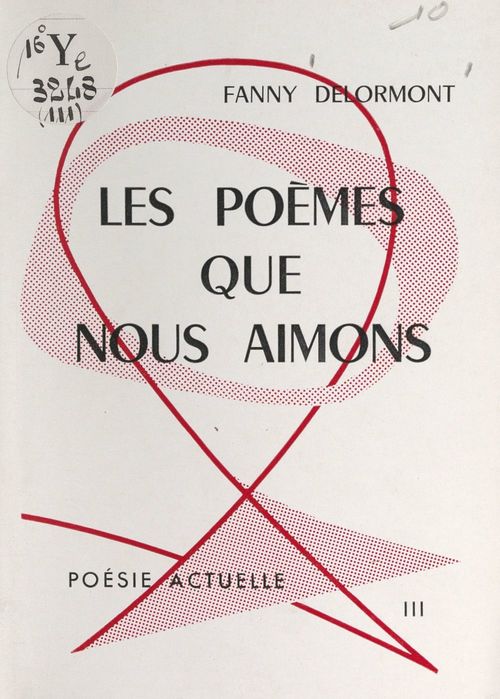 Couverture ebook de Les poèmes que nous aimons, de Fanny Delormont