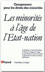 Couverture ebook de Les Minorités à l'âge de l'Etat-nation, de Gérard Chaliand