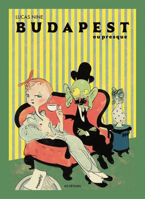 Couverture ebook de Budapest ou Presque, de Lucas Nine