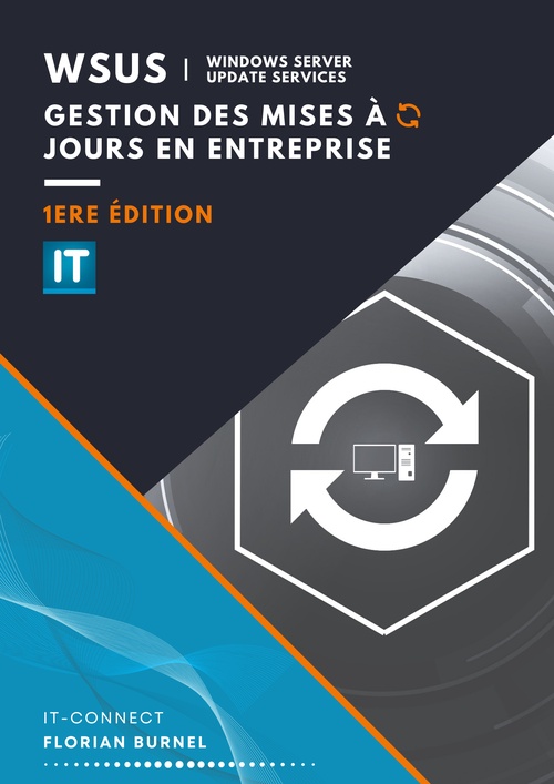 Couverture ebook de WSUS - Gestion des mises à jour en entreprise, de Florian Burnel