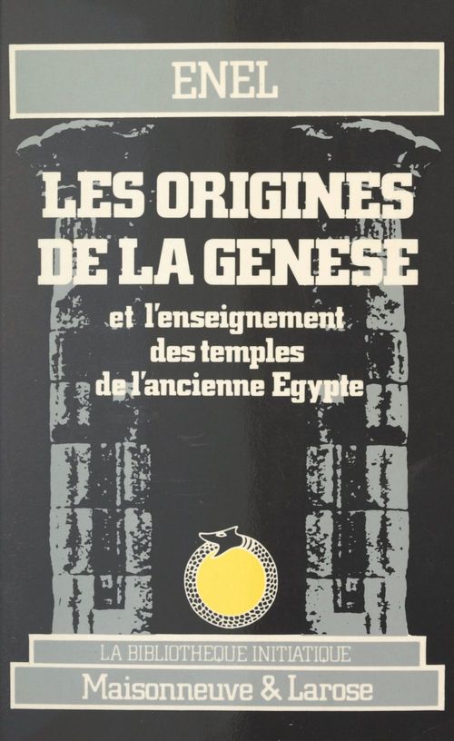 Couverture ebook de Les origines de la Genèse, de Enel
