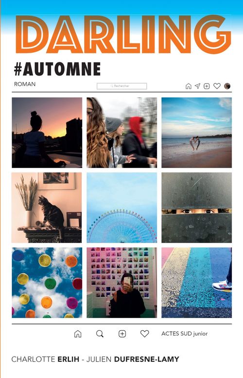 Couverture ebook de Darling #automne, de Julien Dufresne-Lamy, Charlotte Erlih