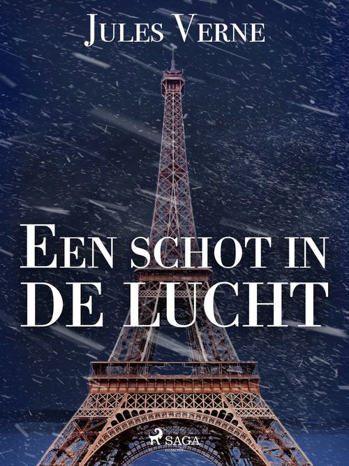 Couverture ebook de Een schot in de lucht, de Jules Verne