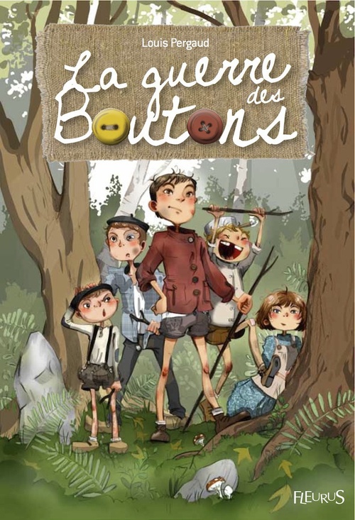 Couverture ebook de La guerre des boutons, de Louis Pergaud