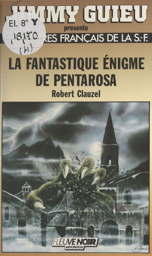 Couverture ebook de La fantastique énigme de Pentarosa, de Clauzel R