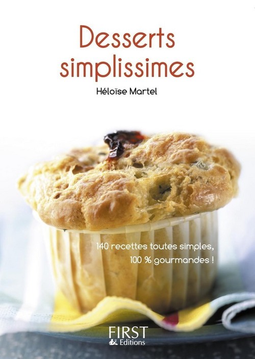 Couverture ebook de Le petit livre de - desserts simplissimes, de Héloïse Martel