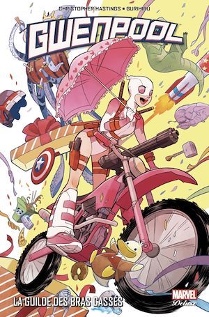 ebook cover of Gwenpool (2016) T01, by Christopher Hastings, Gurihiru