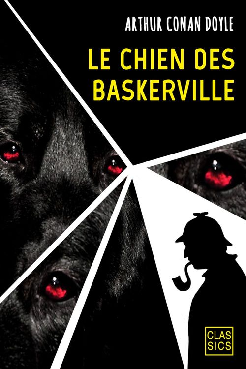 Couverture ebook de Le chien des Baskerville, de Arthur Conan Doyle