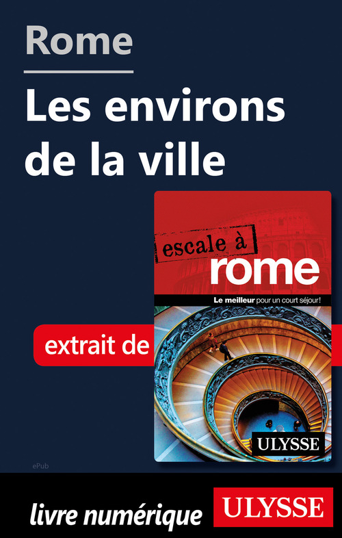 Couverture ebook de Rome - Les environs de la ville, de Collectif
