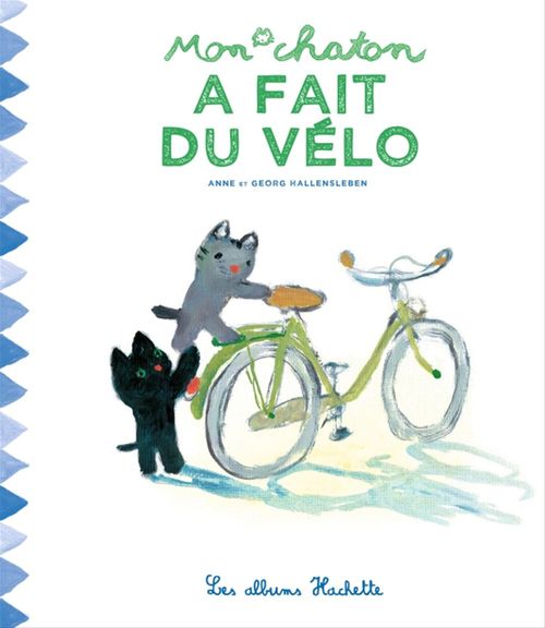 Couverture ebook de Mon chaton a fait du vélo, de Anne Gutman