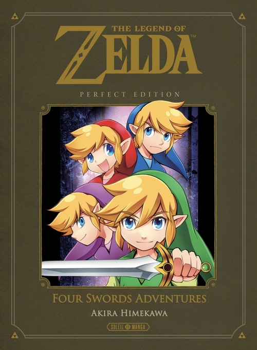 ebook cover of The Legend of Zelda - Four Swords Adventures - Perfect Edition, by Nintendo, Akira Himekawa