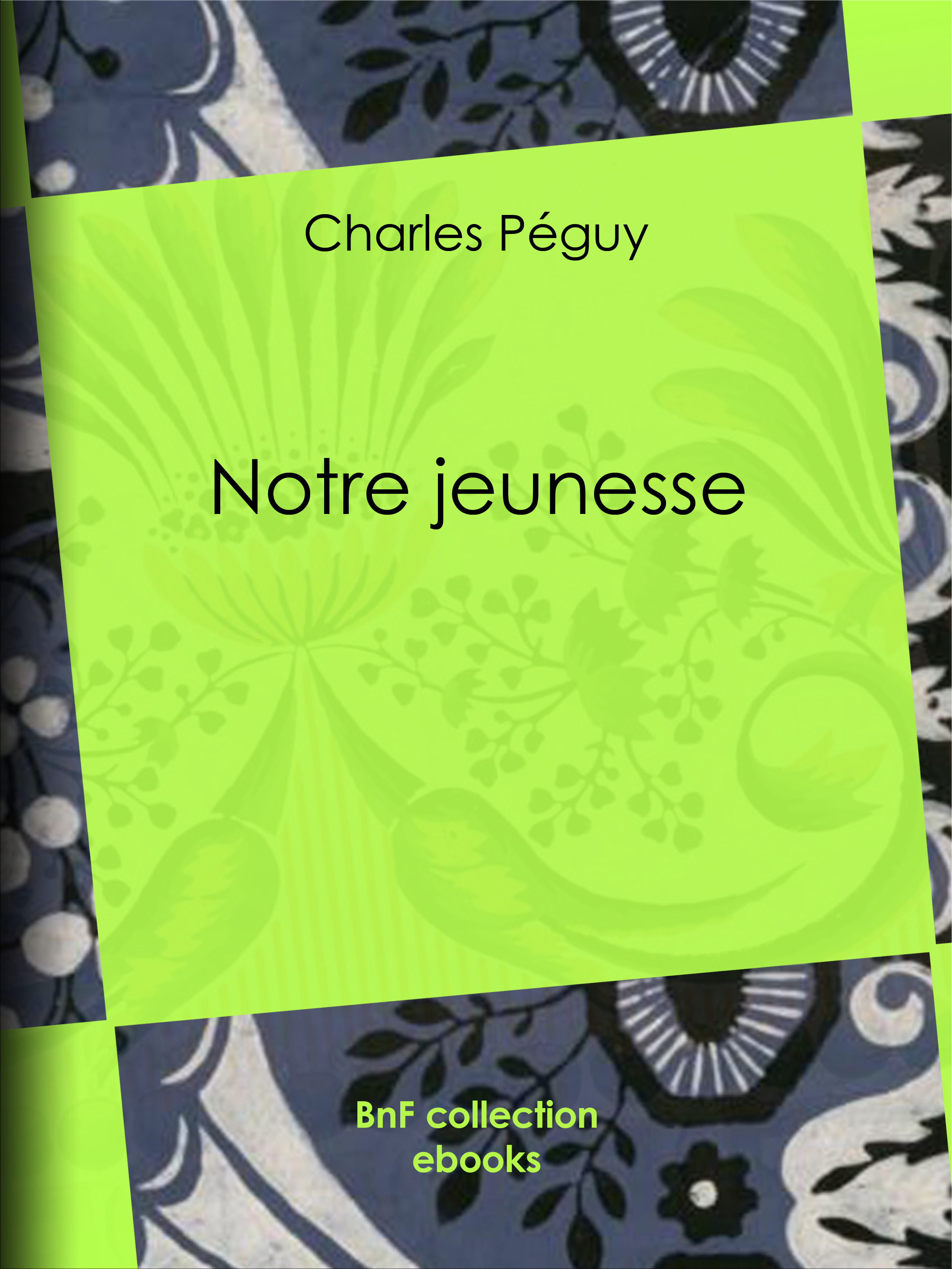 ebook cover of Notre jeunesse, by Charles Péguy