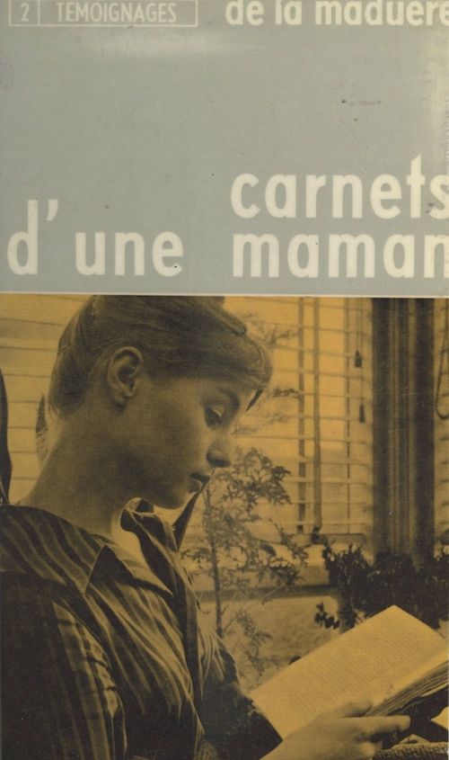 Couverture ebook de Carnets d'une maman, de Sylvain Pidoux De La Maduere