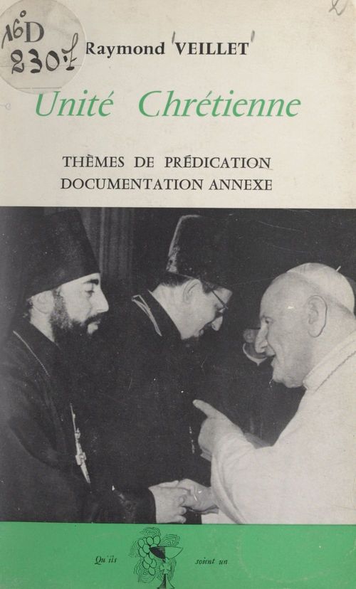 ebook cover of Unité chrétienne, by Raymond Veillet