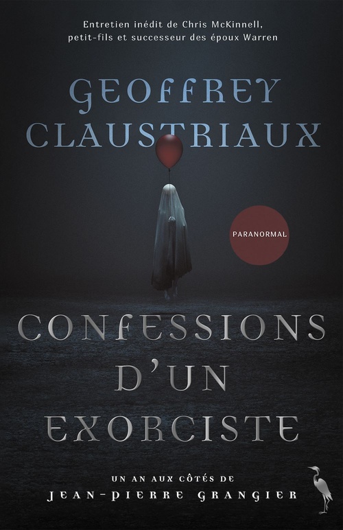 ebook cover of Confessions d'un exorciste, by Geoffrey Claustriaux