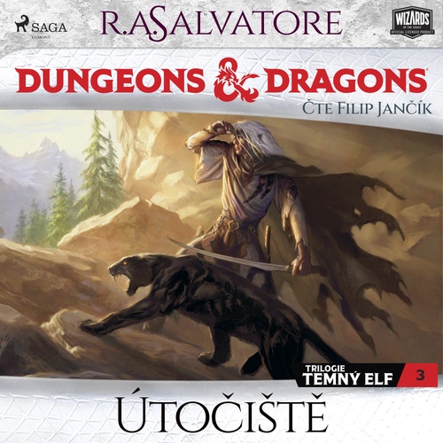 Couverture audiobook de Dungeons & Dragons. Legenda o Drizztovi. Temný elf 3: Útociste, de R.A. Salvatore