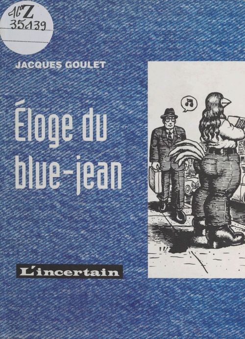 ebook cover of Éloge du blue-jean, by Jacques Goulet