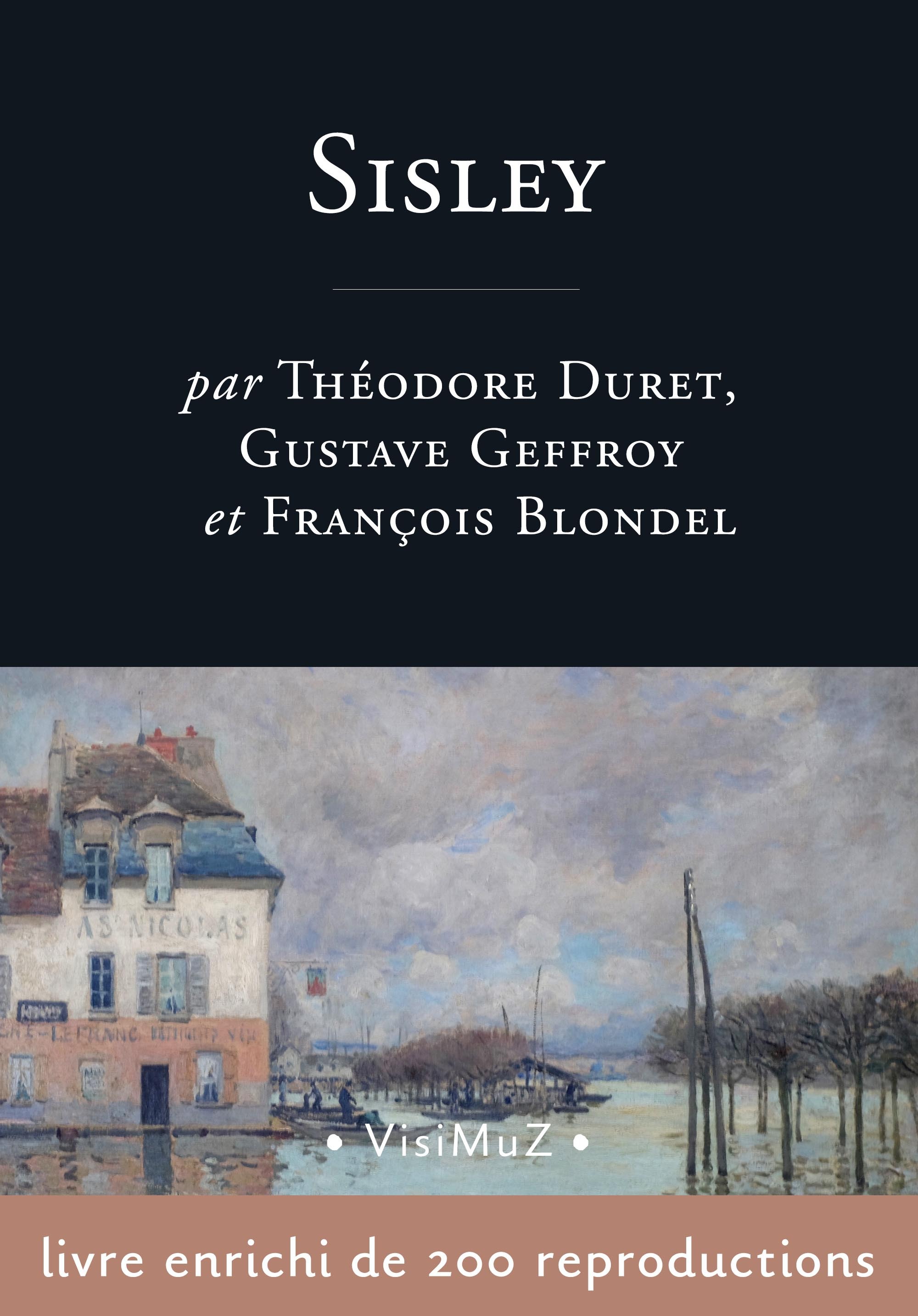 ebook cover of Alfred Sisley, by François Blondel, Théodore Duret, Gustave Geffroy