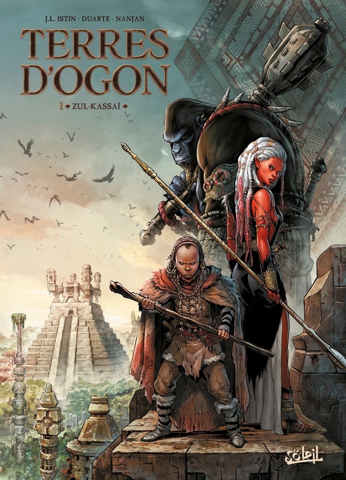 Couverture ebook de Terres d'Ogon T01 - Zul Kassaï, de Jean-Luc Istin, Kyko Duarte