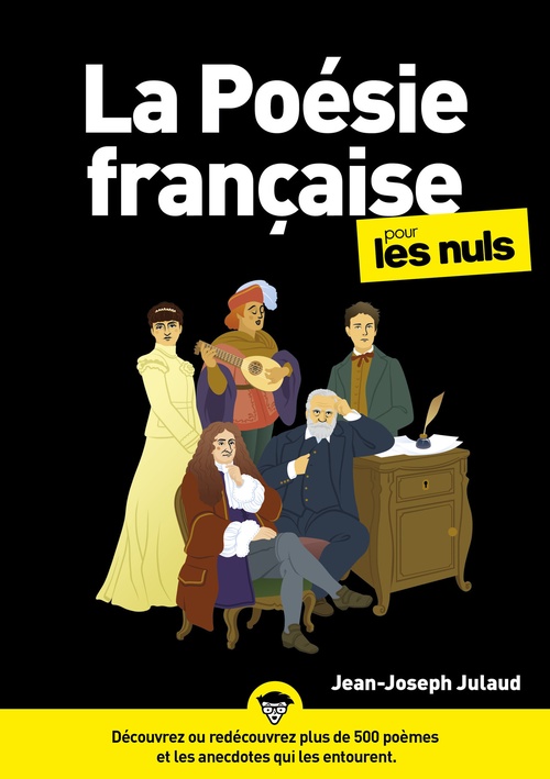 Couverture ebook de La Poésie française pour les Nuls, de Jean-Joseph Julaud
